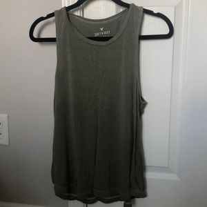 American eagle army green tank